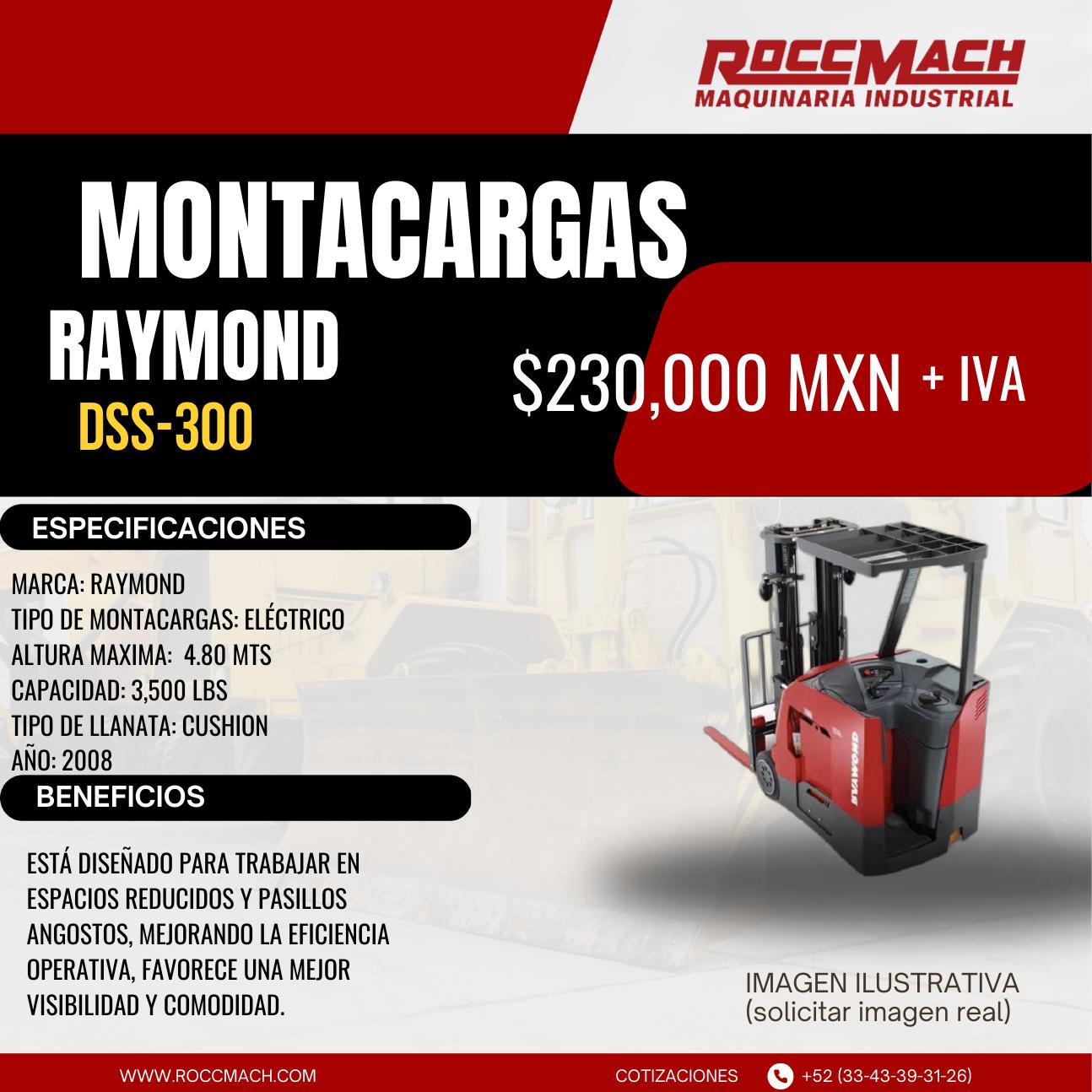 Montacargas Raymond DSS-300