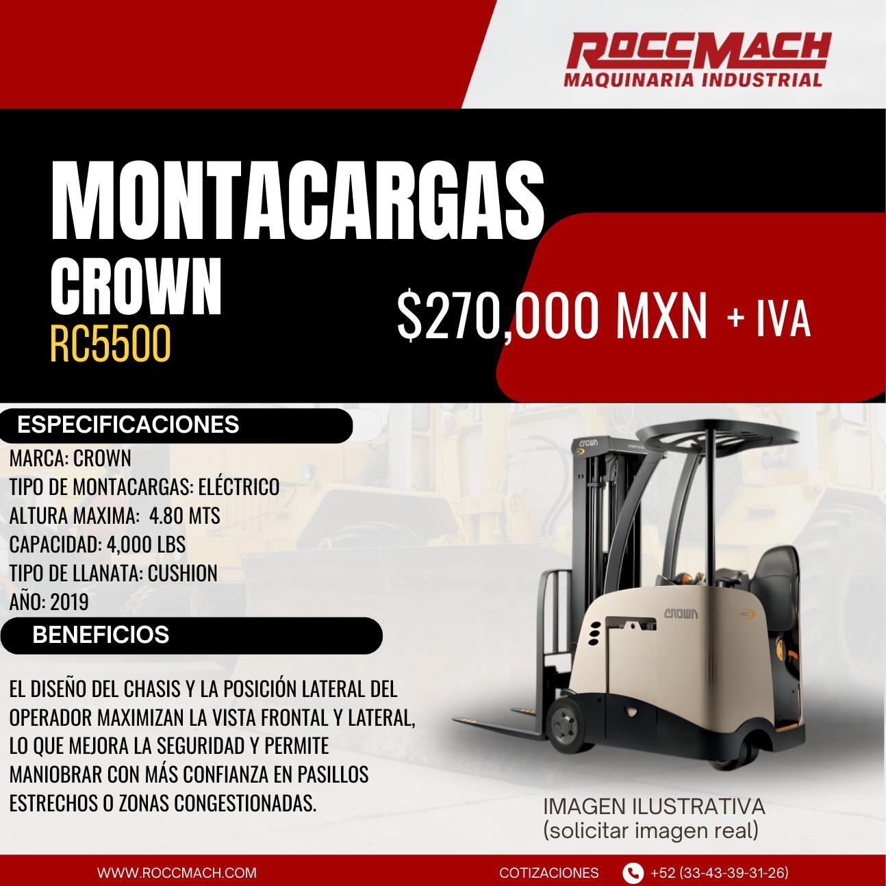Montacargas Crown RC5500